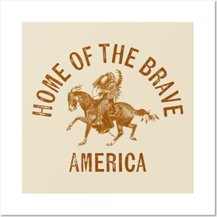 Home of the Brave Posters and Art